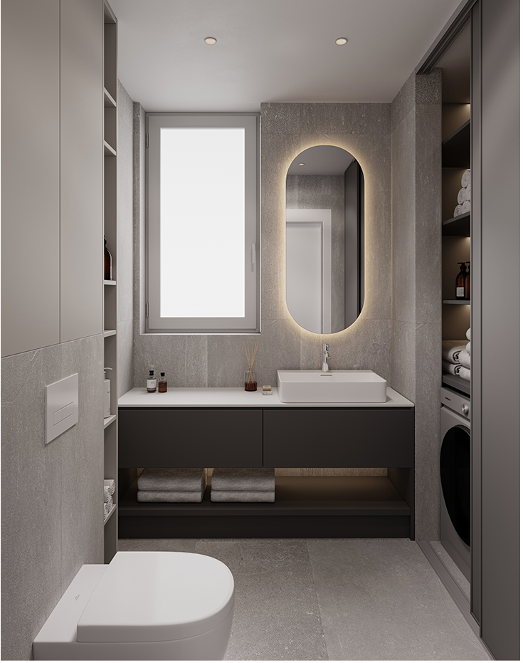 Master bathroom